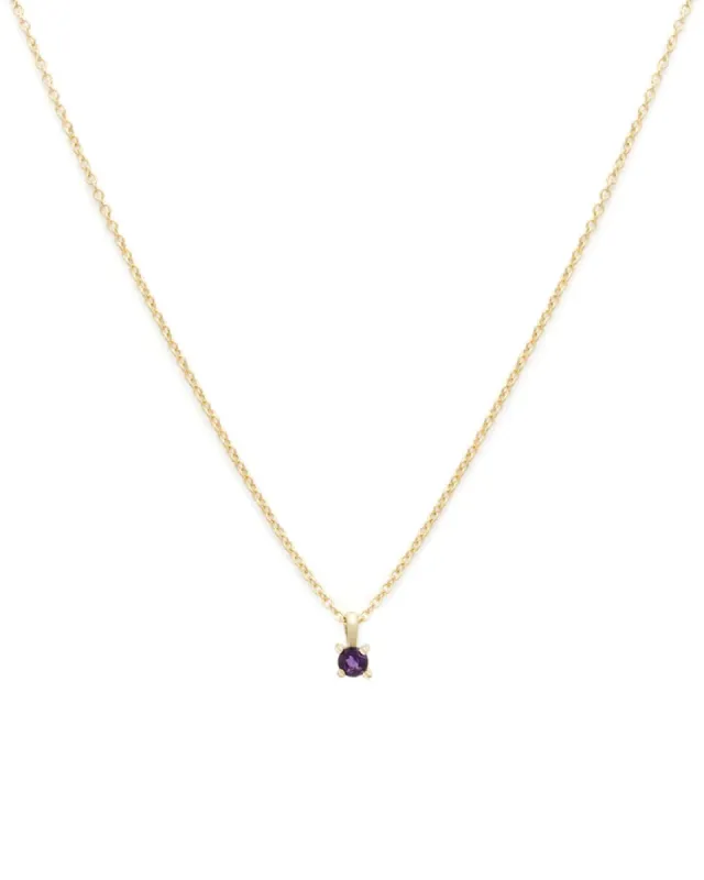 Birthstone Necklace sold by Blue Ruby