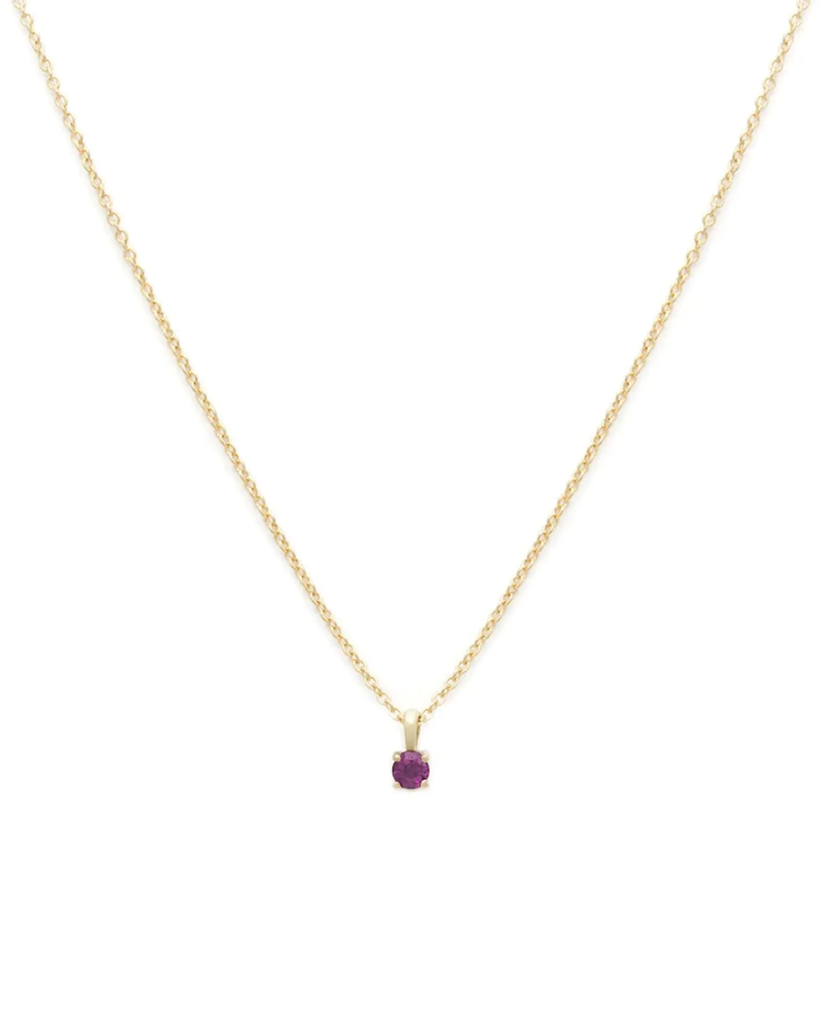 Birthstone Necklace sold by Blue Ruby