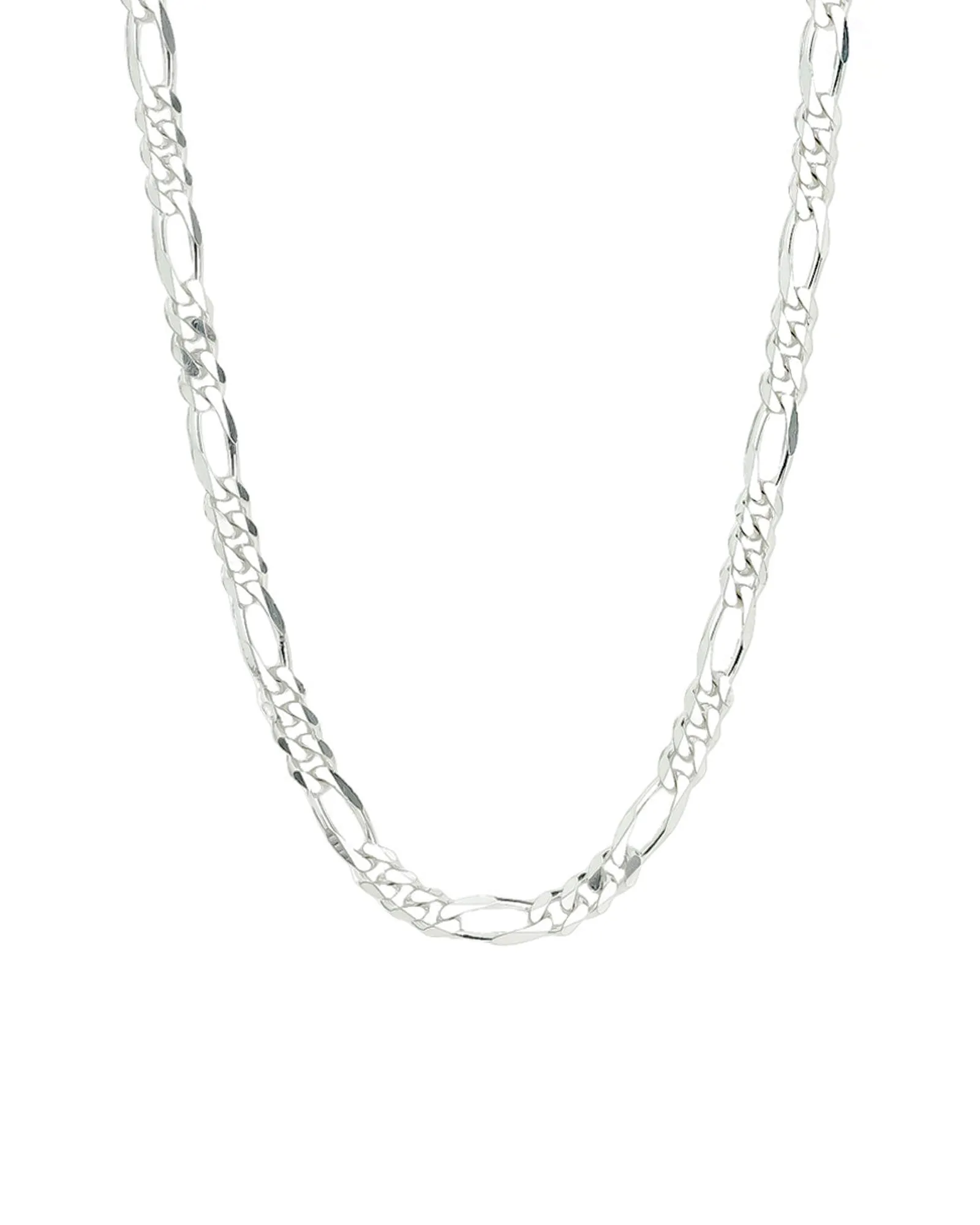 Figaro Chain Necklace | 4.3mm sold by Blue Ruby