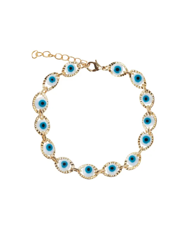 Station Evil Eye Bracelet sold by Blue Ruby