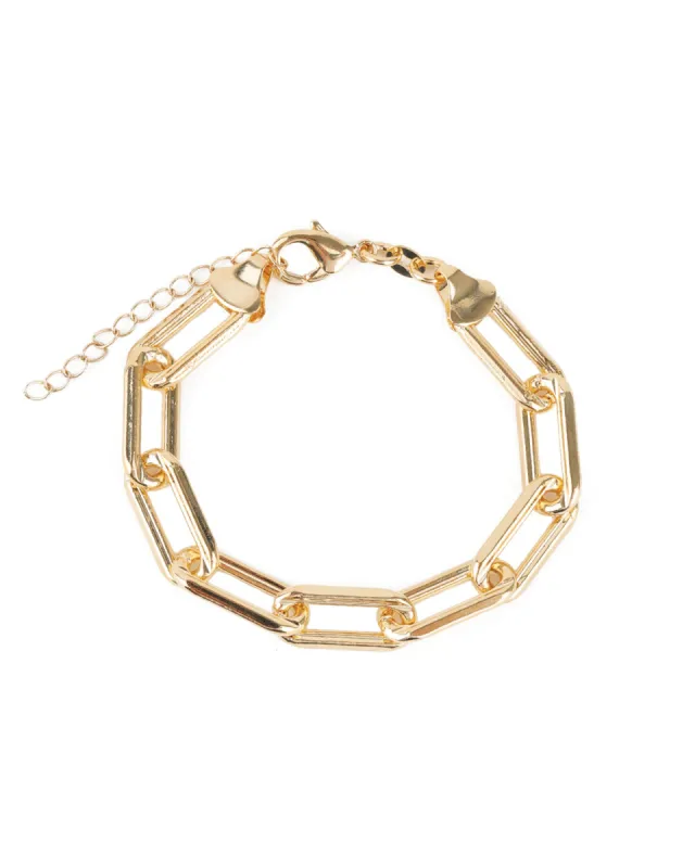 Paperclip Bracelet | 9mm sold by Blue Ruby