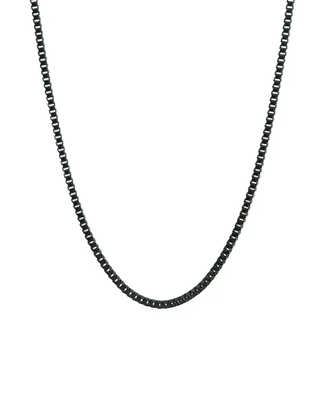 Box Enamel Necklace sold by Blue Ruby