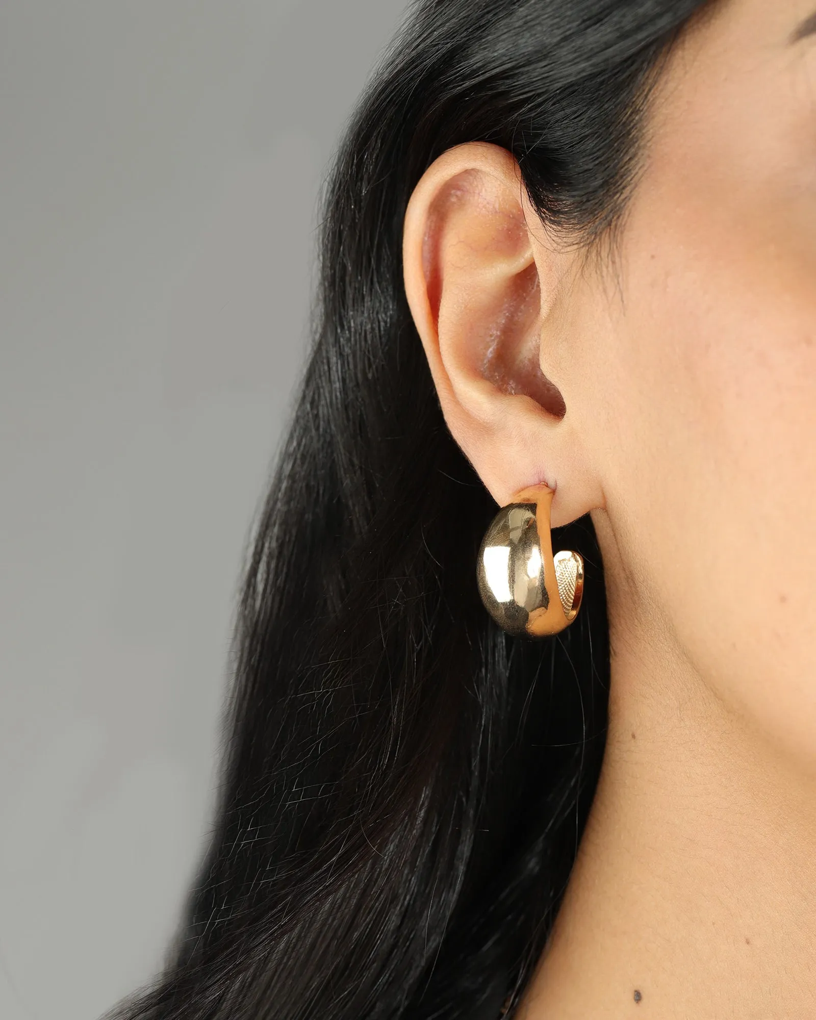 Teardrop Hoops | 25mm sold by Blue Ruby product image thumbnail 2