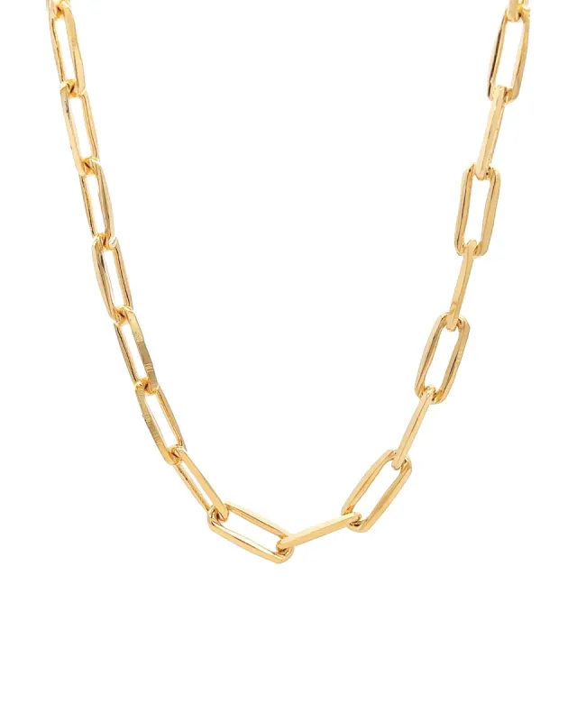 Paperclip Necklace | 5mm sold by Blue Ruby
