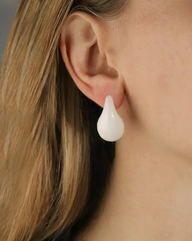 Enamel Teardrop Studs sold by Blue Ruby