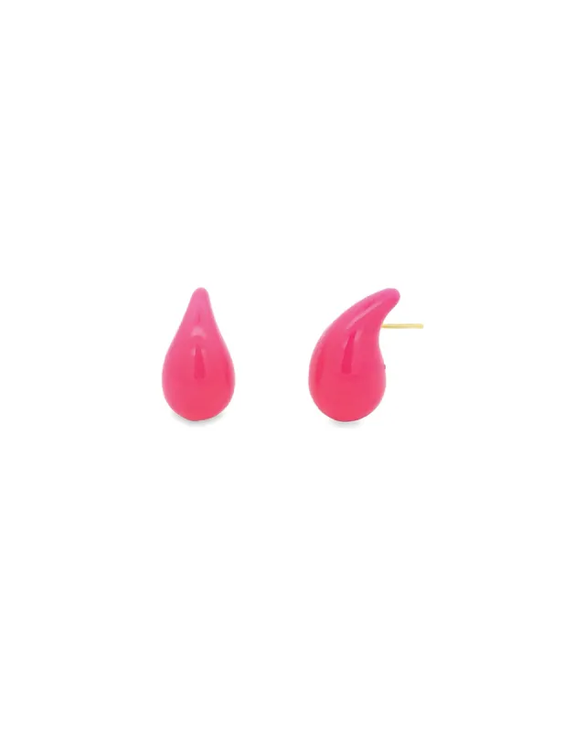 Enamel Teardrop Studs sold by Blue Ruby