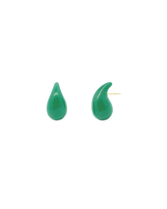Enamel Teardrop Studs sold by Blue Ruby