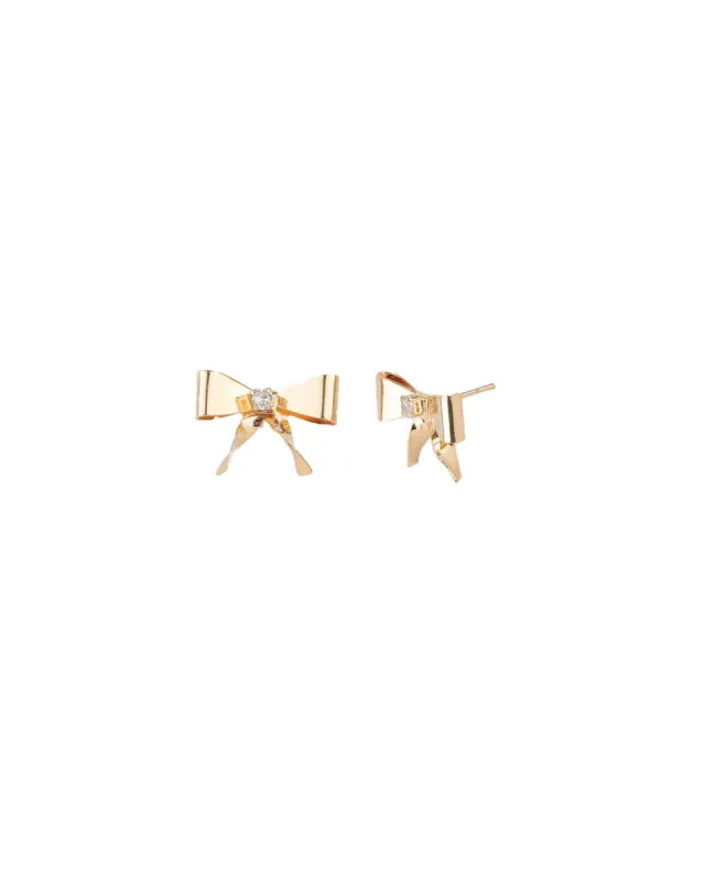 Bow CZ Studs sold by Blue Ruby