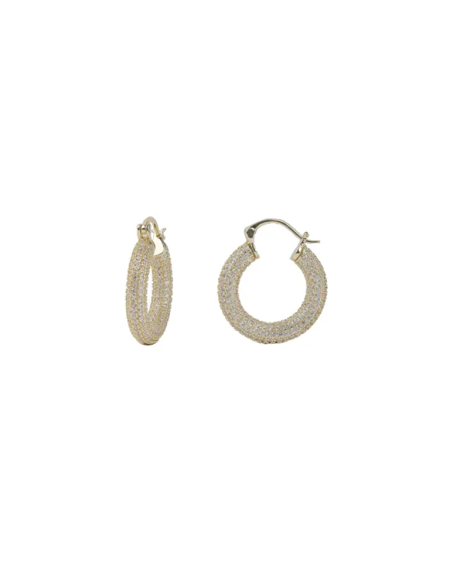 Pavé Hoops | 29mm sold by Blue Ruby