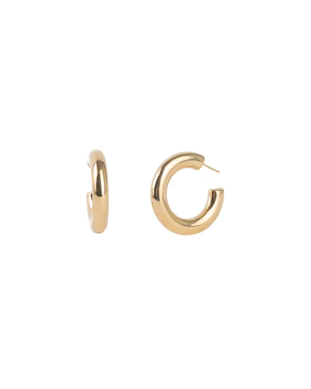 Chubby Hoops | 40mm sold by Blue Ruby