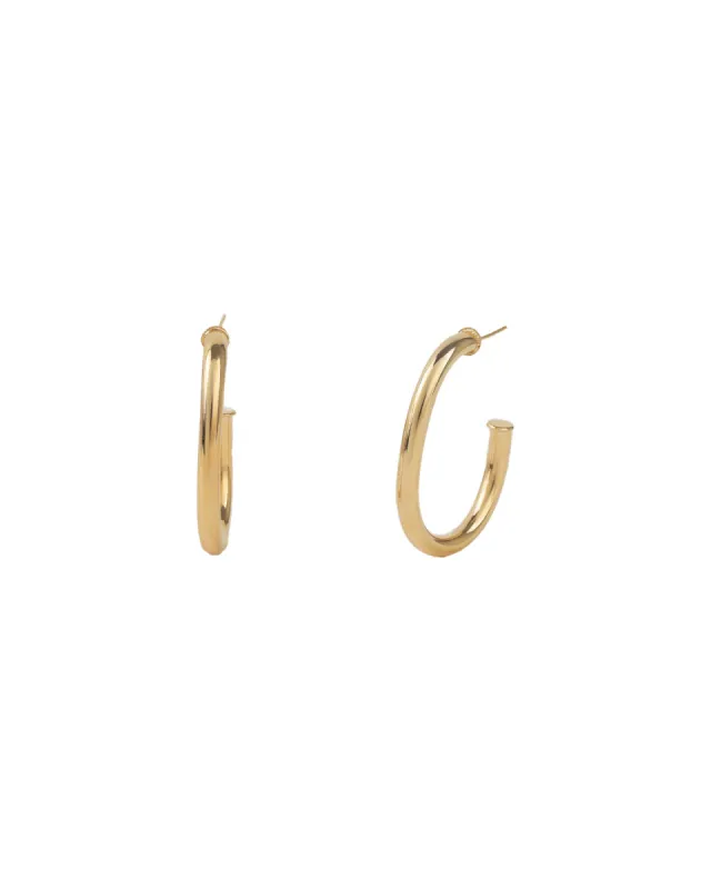 Oval Hoops | 43mm sold by Blue Ruby