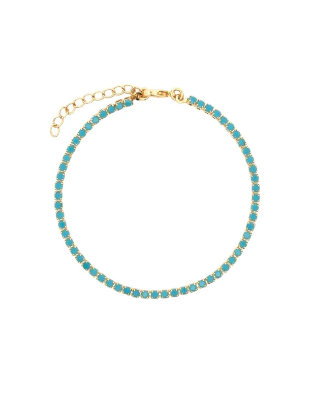CZ 2mm Bracelet sold by Blue Ruby