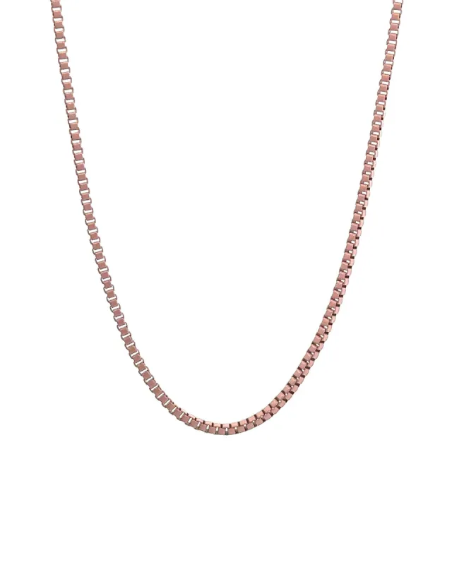 Box Enamel Necklace sold by Blue Ruby