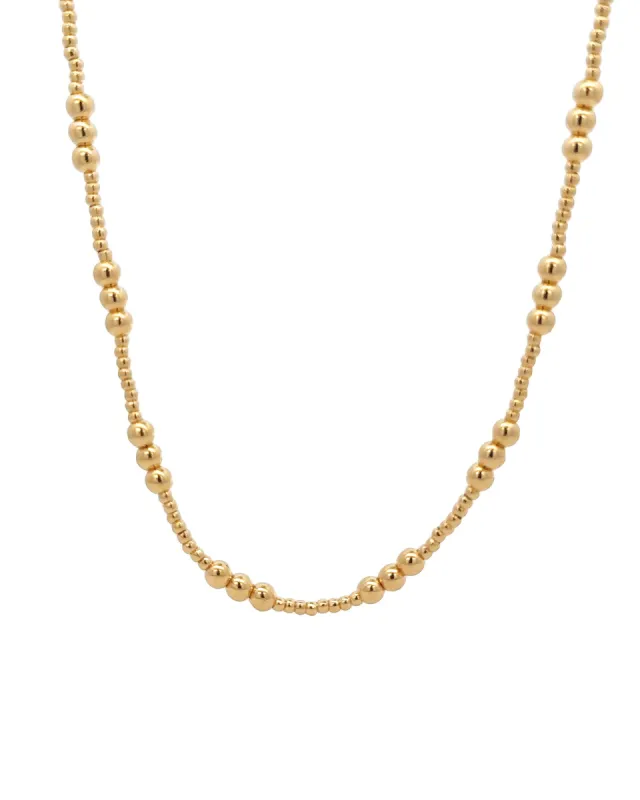 Mix Ball Chain Necklace sold by Blue Ruby