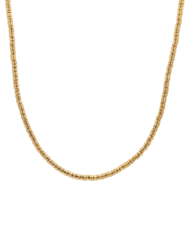 Disc Slice Necklace sold by Blue Ruby
