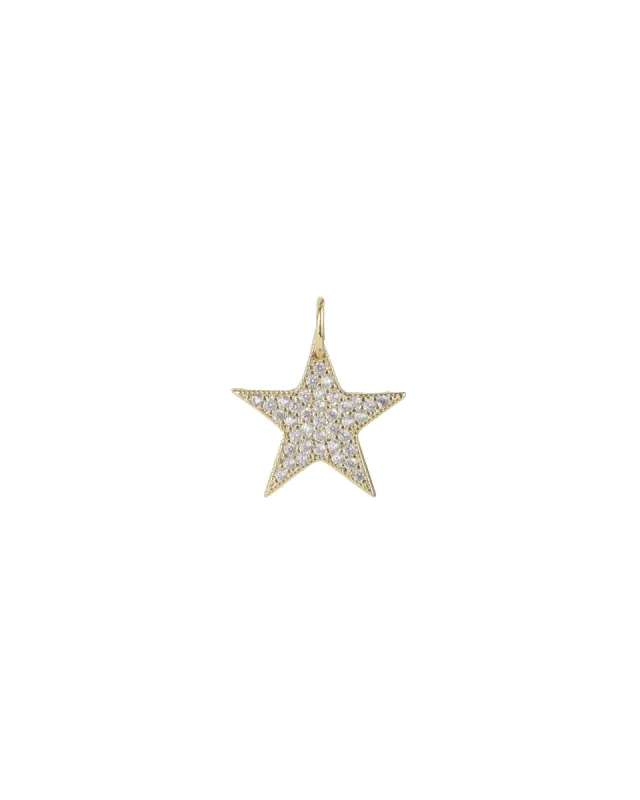 Pavé Star Charm sold by Blue Ruby