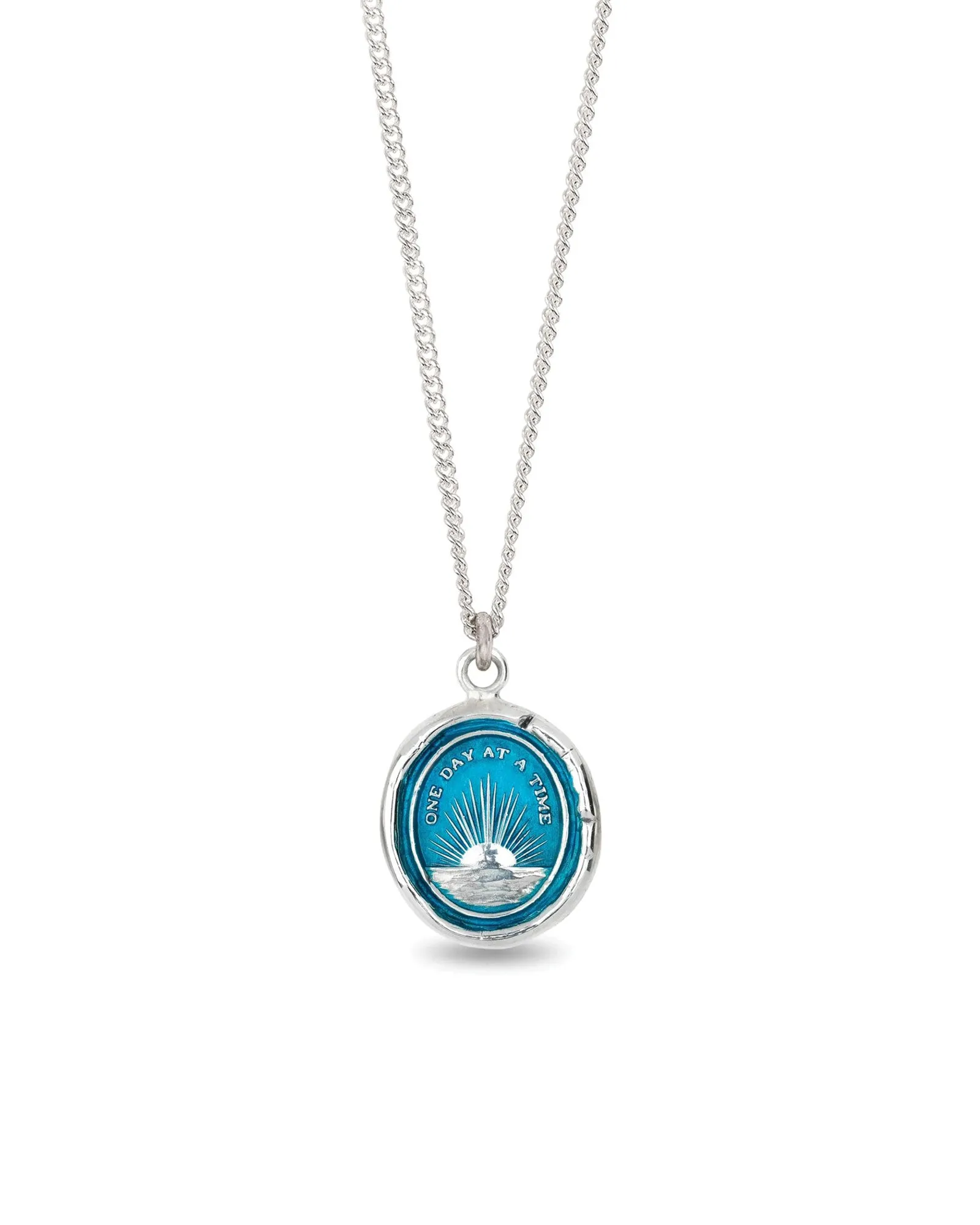 One Day at a Time Necklace | Capri Blue sold by Blue Ruby