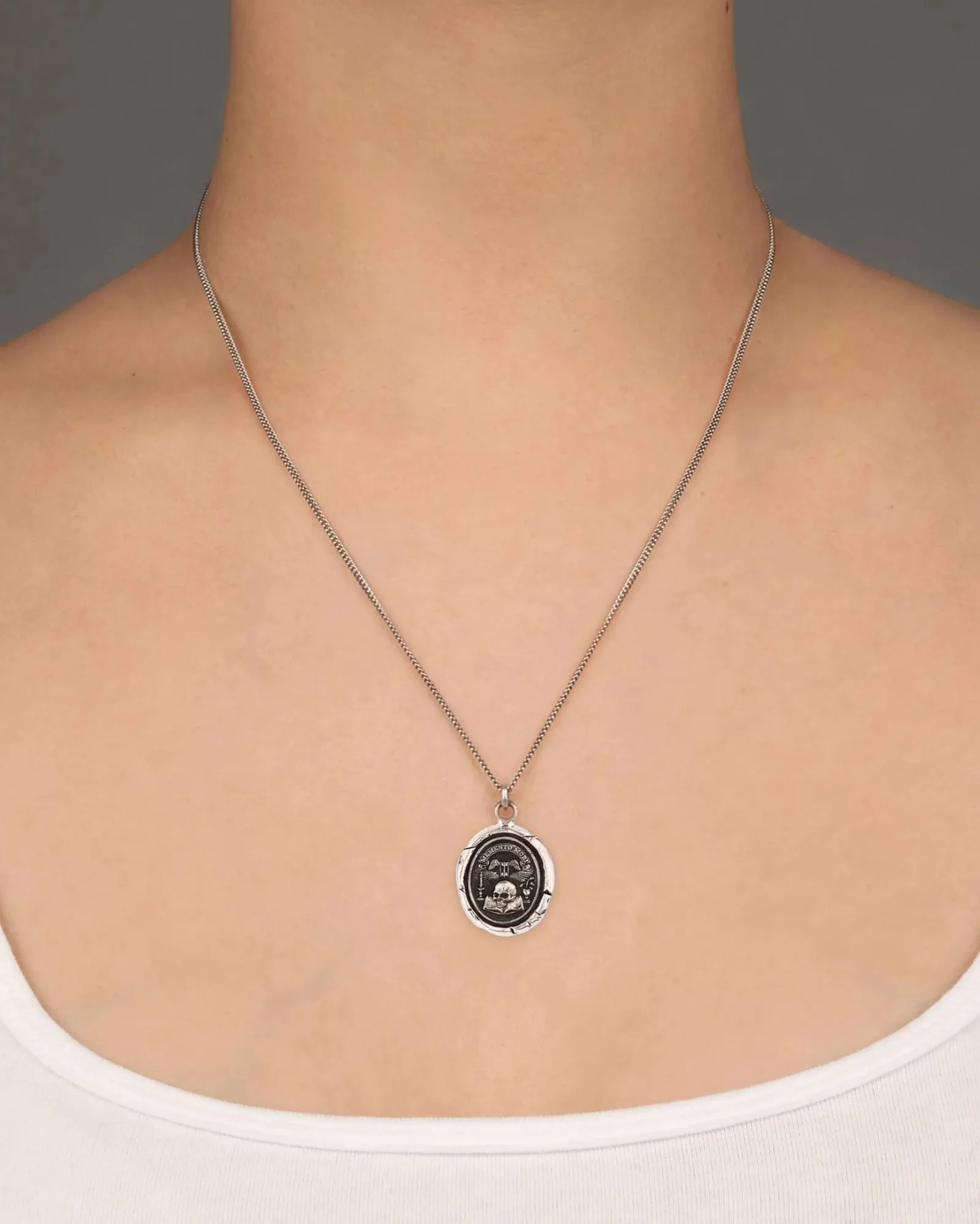Memento Mori Necklace sold by Blue Ruby product image thumbnail 3