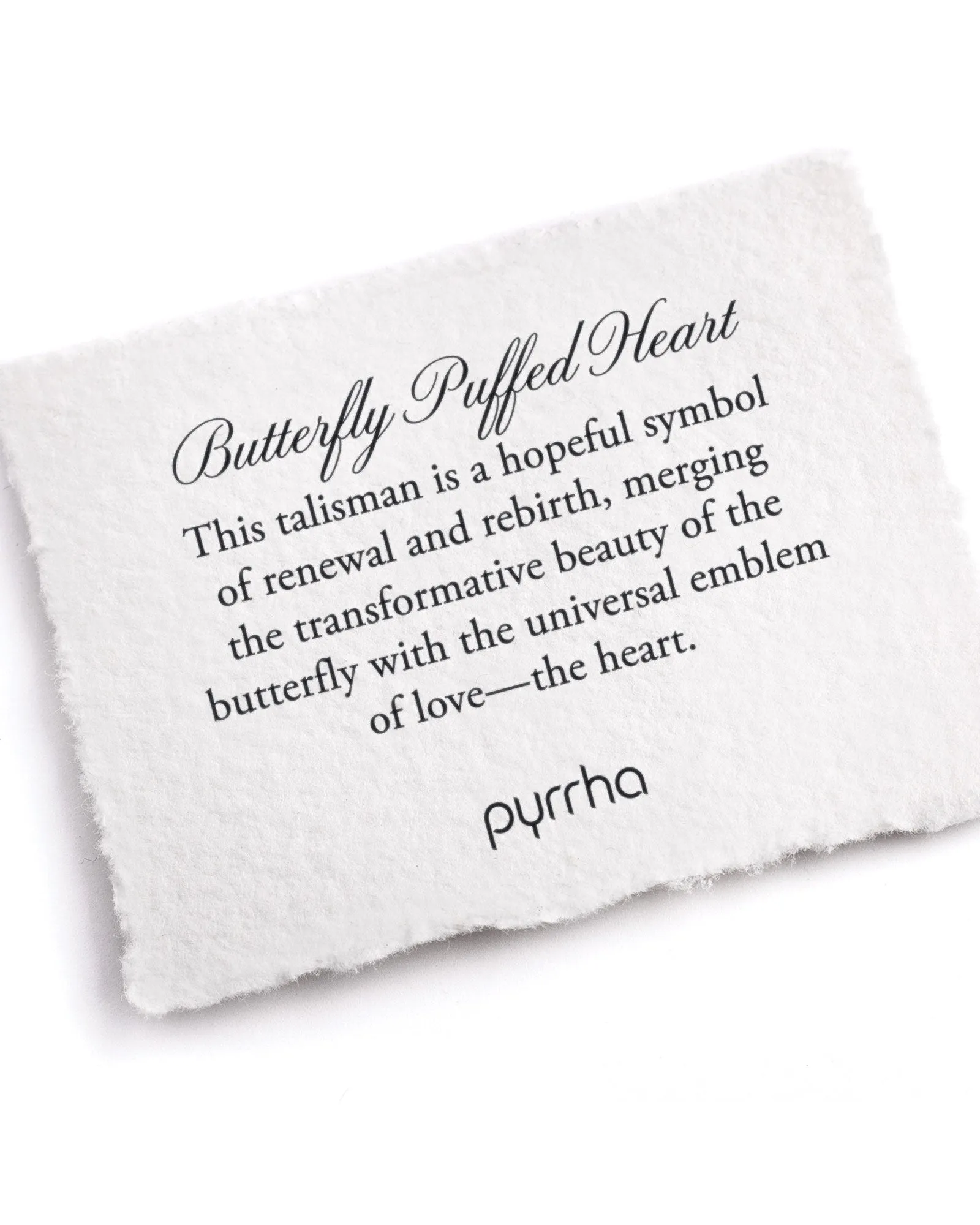 Butterfly Large Puffed Heart Necklace sold by Blue Ruby product image thumbnail 2