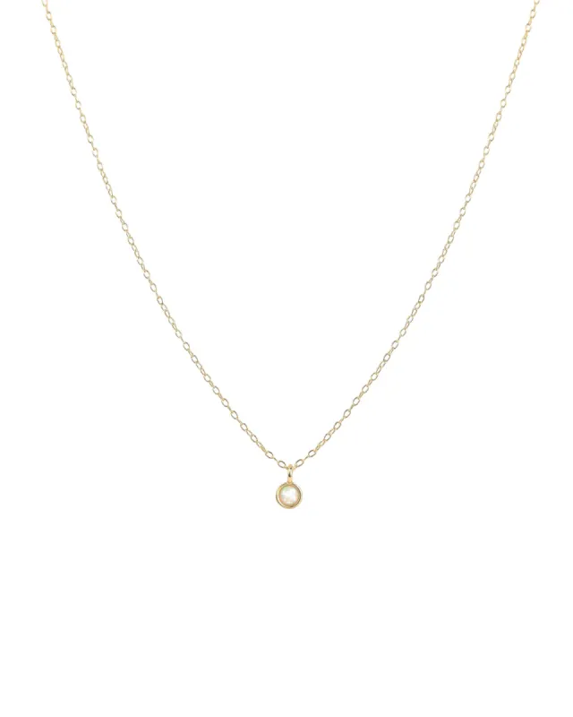 Bezel Opal Necklace sold by Blue Ruby