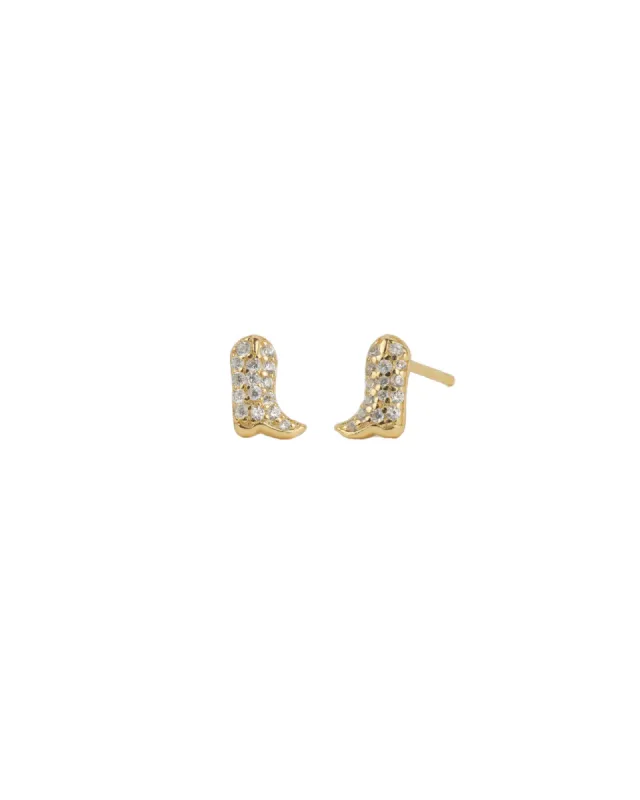 Pavé Cowboy Boot Studs sold by Blue Ruby