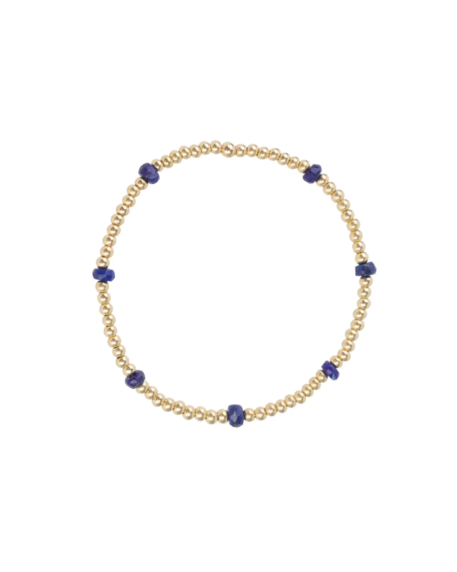 Beaded 7 Stone Bracelet | 2.5mm sold by Blue Ruby