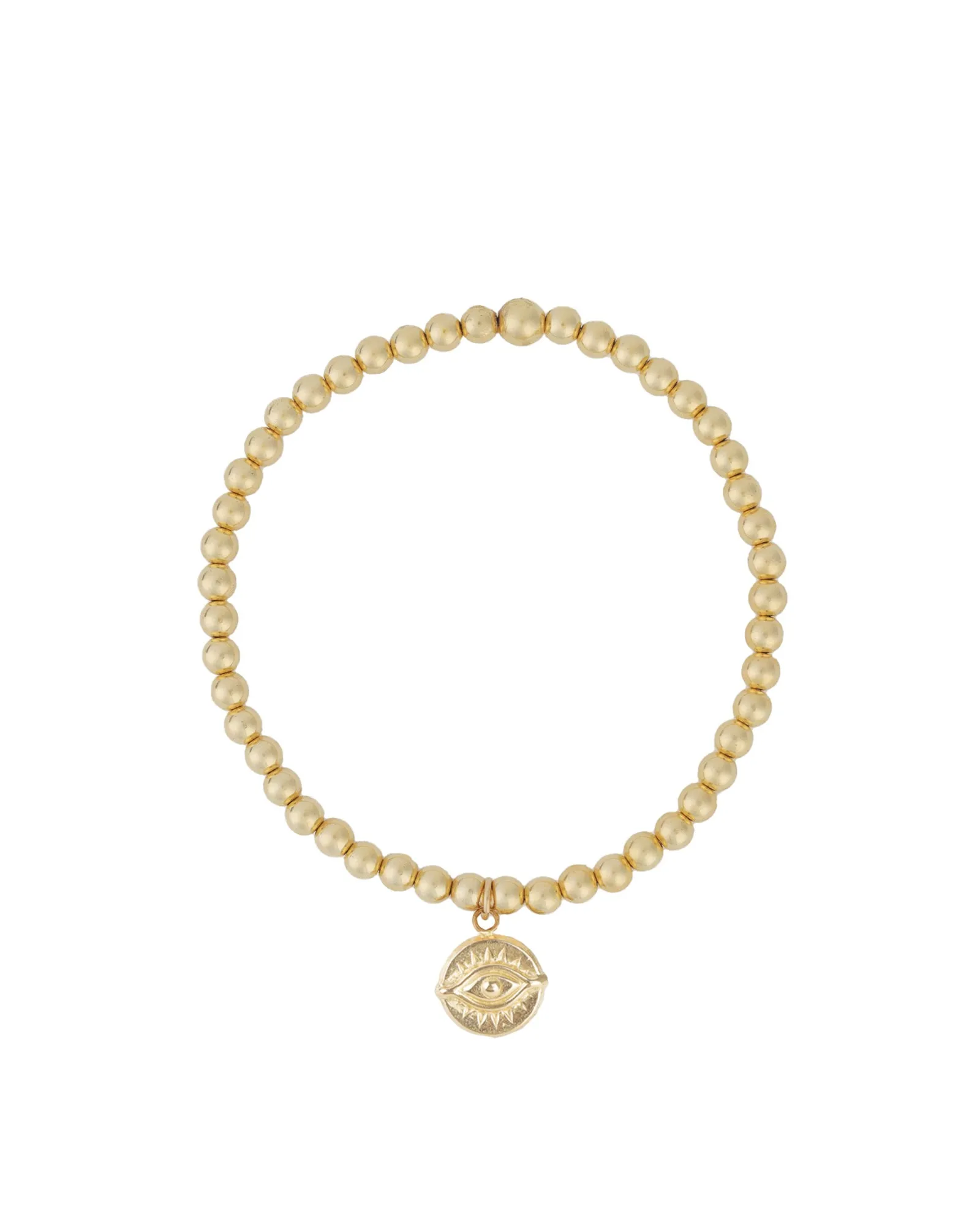 Evil Eye Charm Bracelet | 4mm sold by Blue Ruby