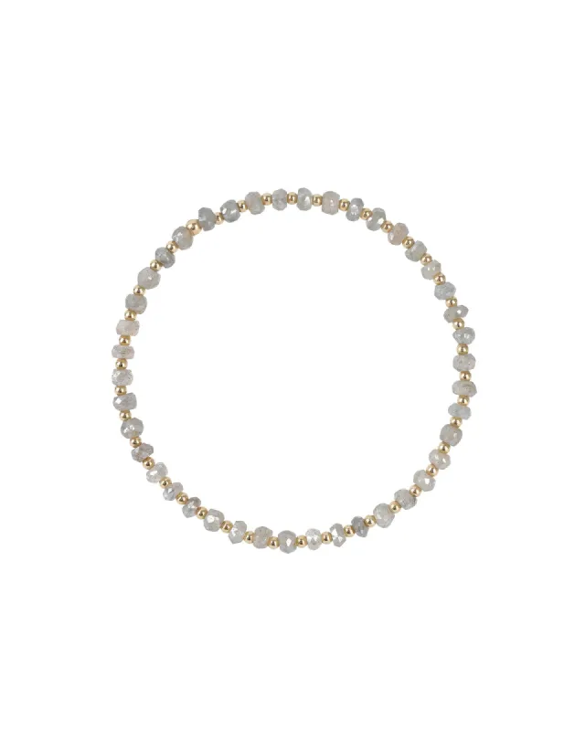 Mixed Beaded Stone Bracelet | 3mm sold by Blue Ruby