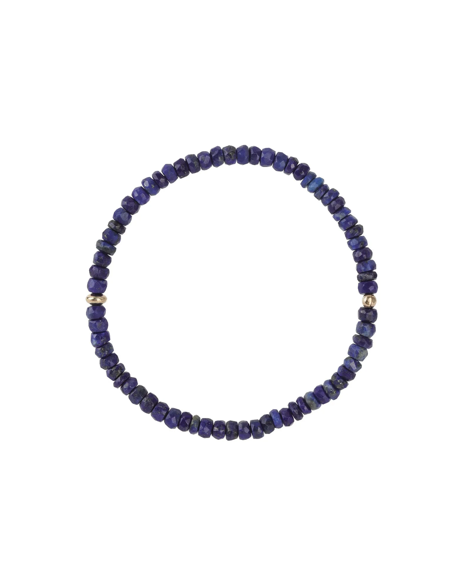 Stone Saucer Beaded Bracelet | 4mm sold by Blue Ruby
