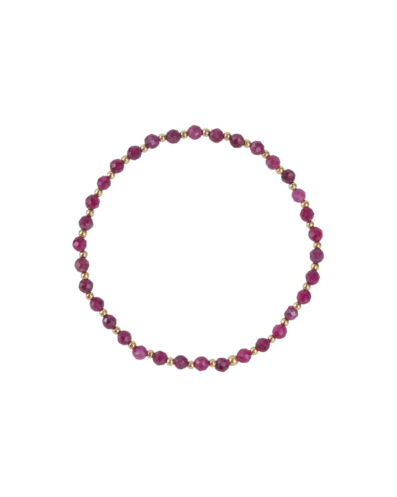 Mixed Beaded Stone Bracelet | 3mm sold by Blue Ruby