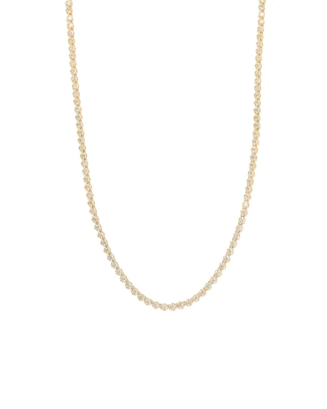 Tennis Diamond Necklace | Medium sold by Blue Ruby