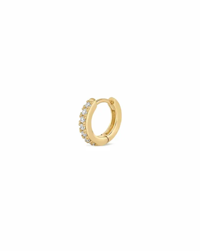 Cz Huggie | 11mm sold by Blue Ruby