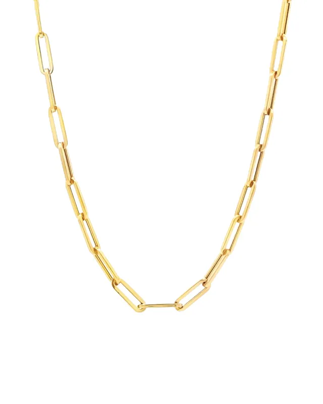 Paperclip Chain Necklace | Large sold by Blue Ruby
