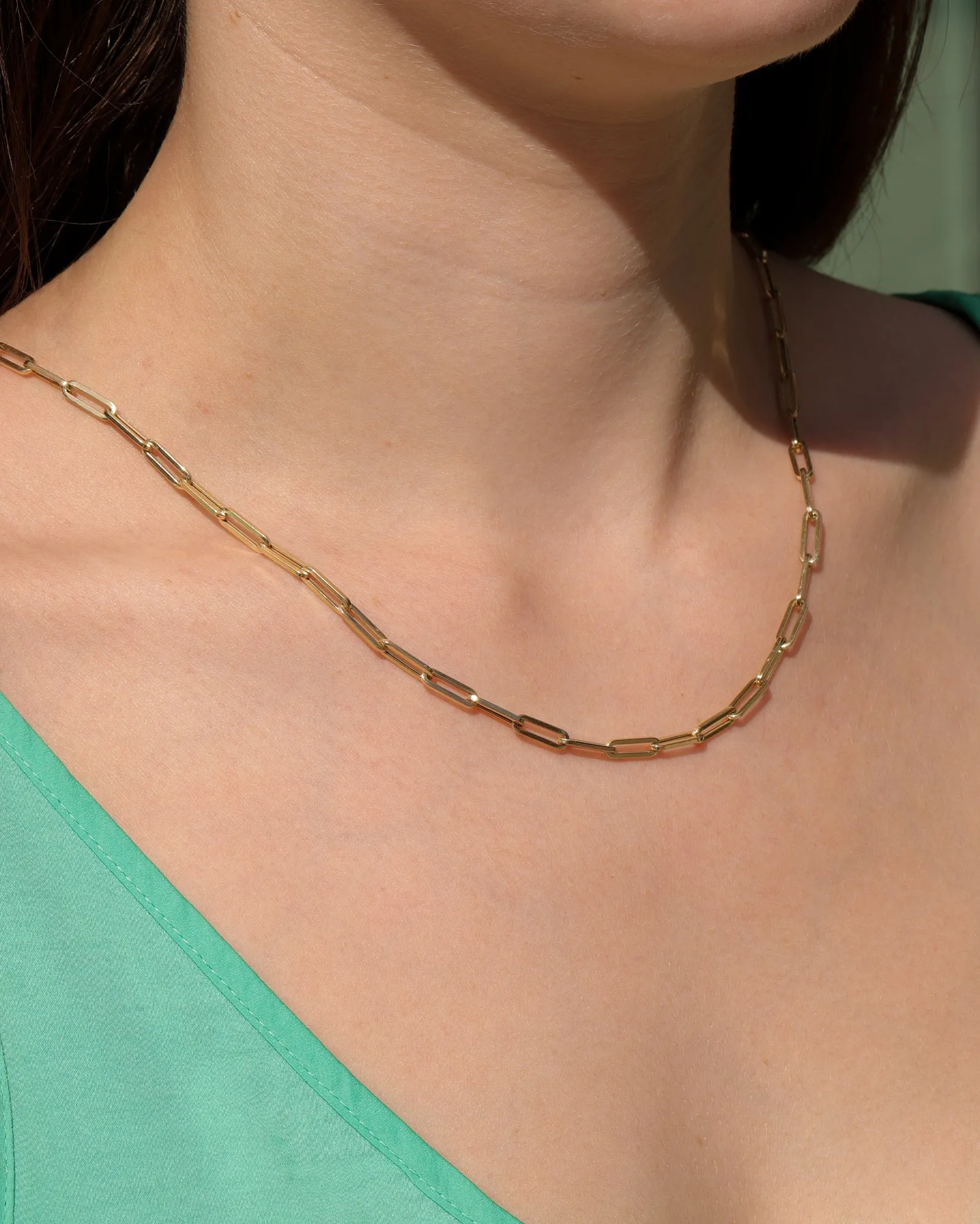 Paperclip Chain Necklace | Large sold by Blue Ruby product image thumbnail 2