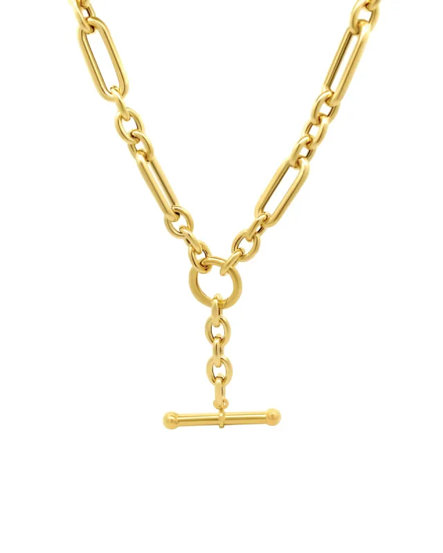 Rectangle Oval Toggle Necklace sold by Blue Ruby