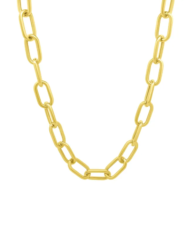 Large Oval Link Necklace sold by Blue Ruby