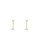 Double Diamond Chain Drop Studs sold by Blue Ruby