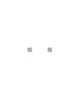 Square Diamond Studs | 4mm sold by Blue Ruby