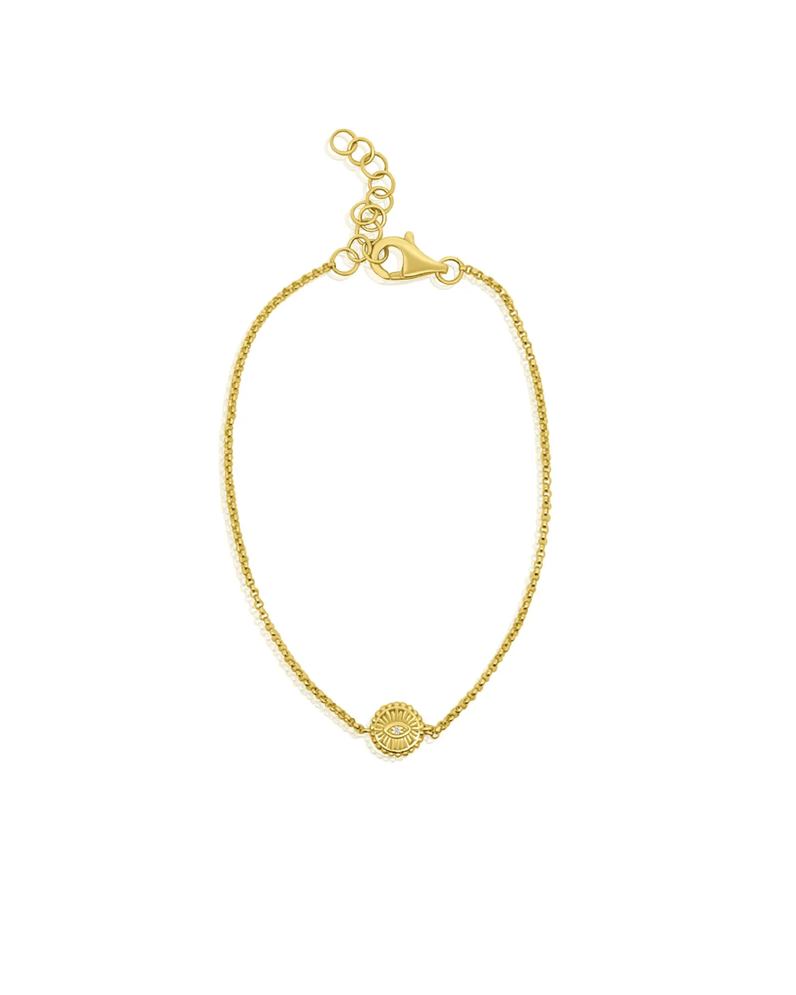 Evil Eye Diamond Bracelet sold by Blue Ruby