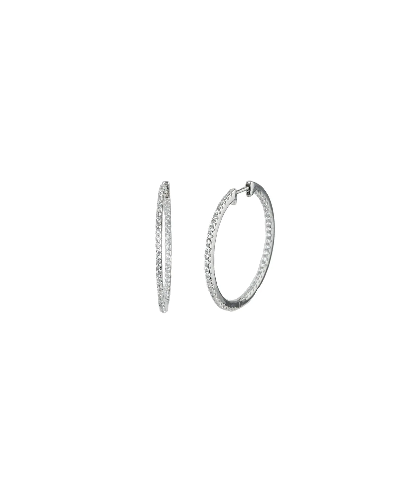 Double Vision Hoops | 30mm sold by Blue Ruby