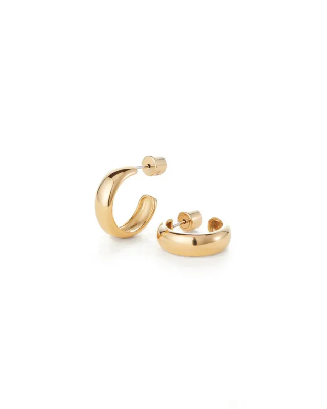 Staple Hoop Earrings - Small sold by Blue Ruby