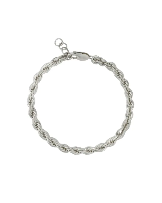 French Rope Chain Bracelet | 5mm sold by Blue Ruby