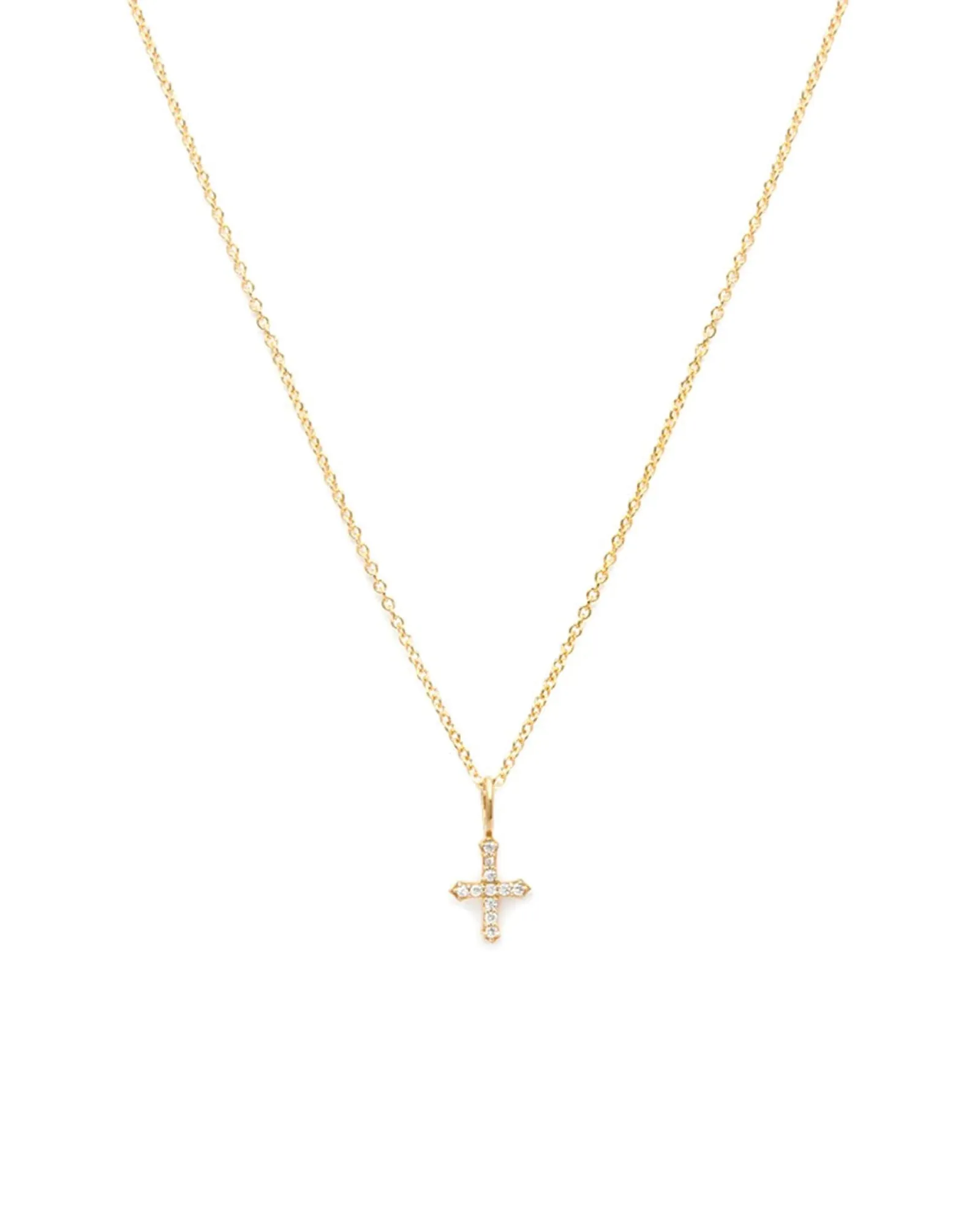 CZ Cross Necklace sold by Blue Ruby