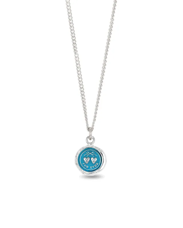 Hearts Talisman | Capri Blue sold by Blue Ruby