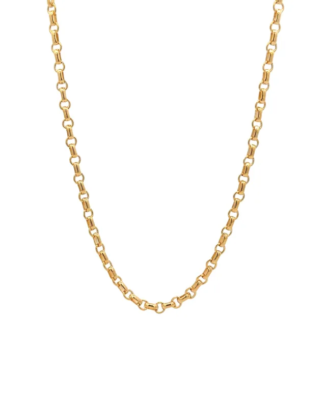Belcher Rolo Chain Necklace sold by Blue Ruby