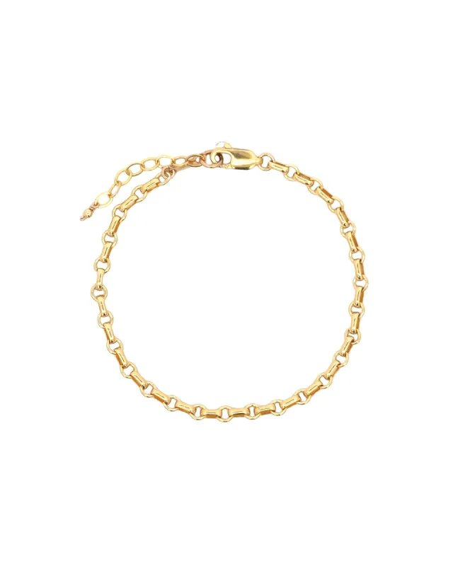 Belcher Rolo Chain Bracelet sold by Blue Ruby