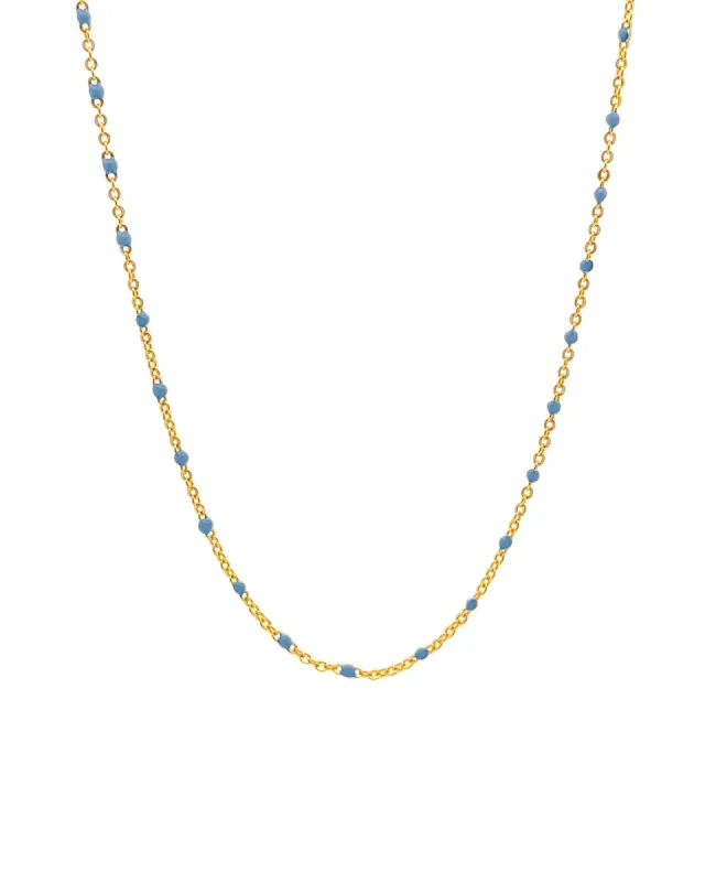 Enamel Chain Necklace sold by Blue Ruby