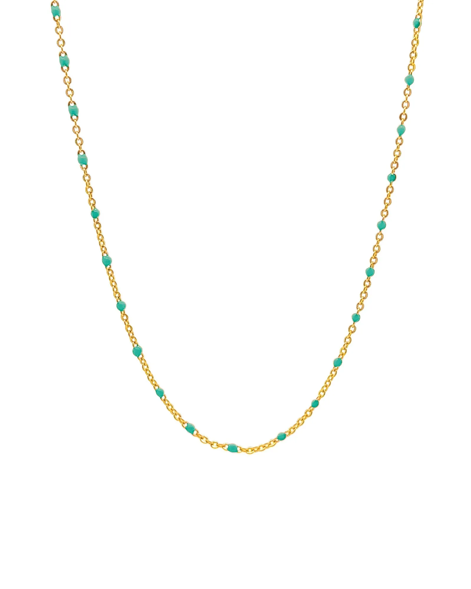 Enamel Chain Necklace sold by Blue Ruby