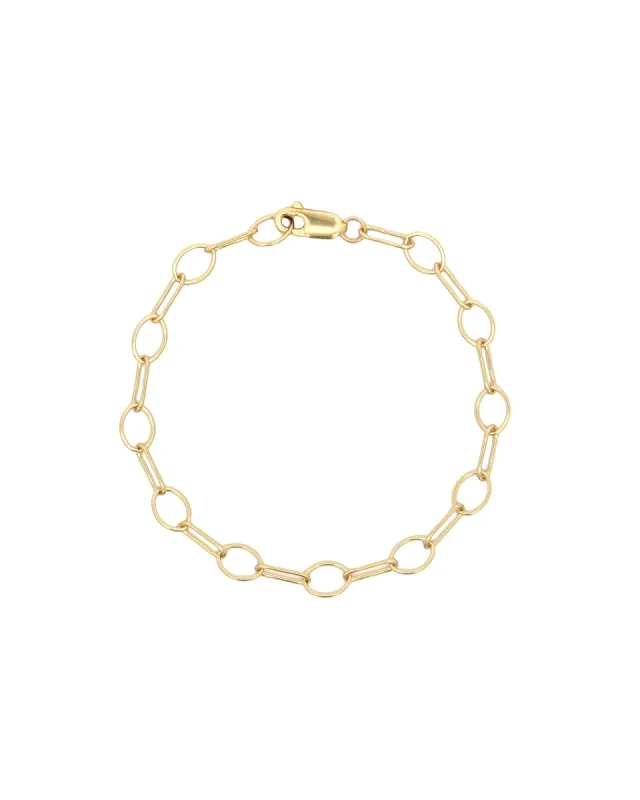 Oval Flat Link Bracelet sold by Blue Ruby