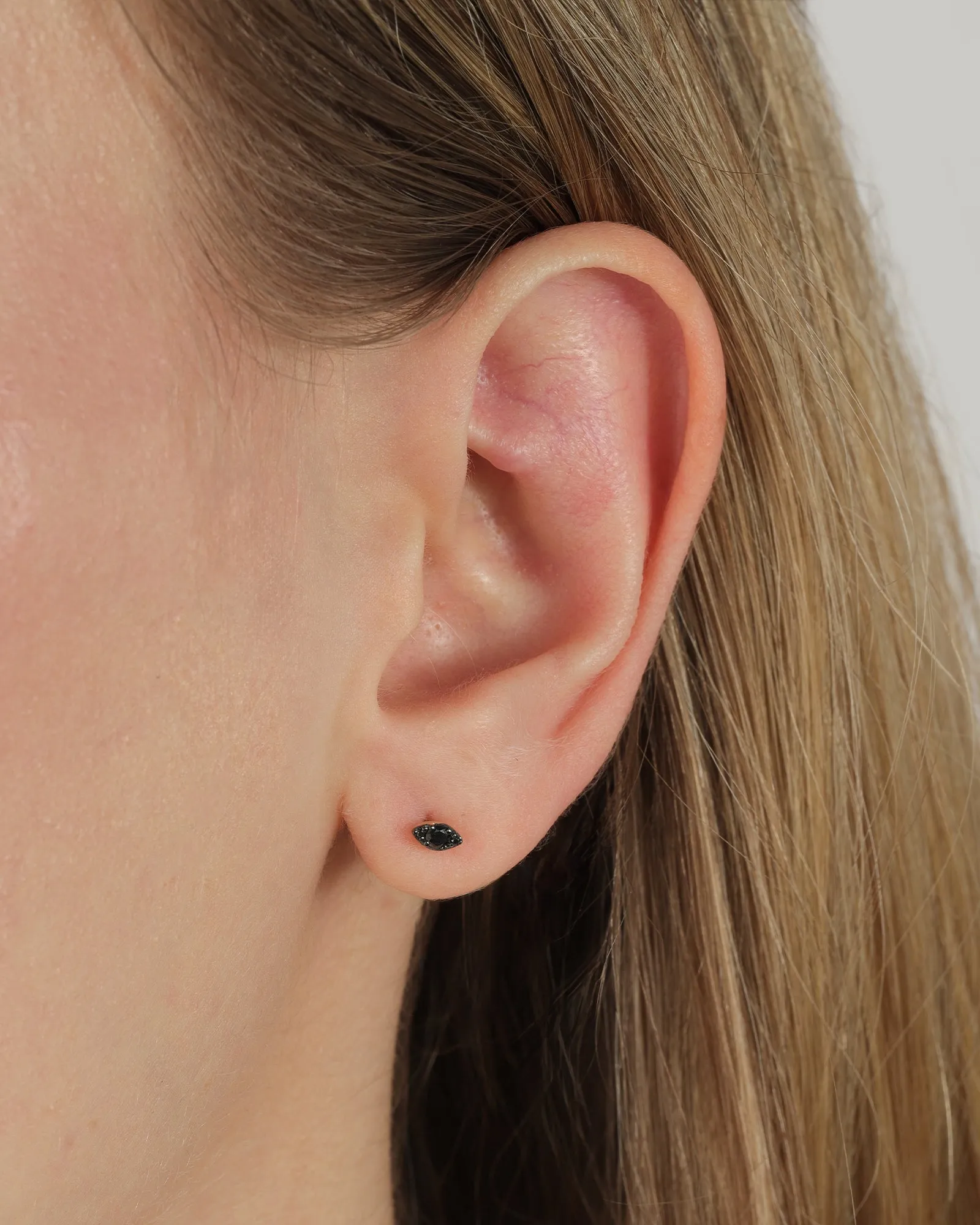 Marquise Black Diamond Studs sold by Blue Ruby product image thumbnail 2